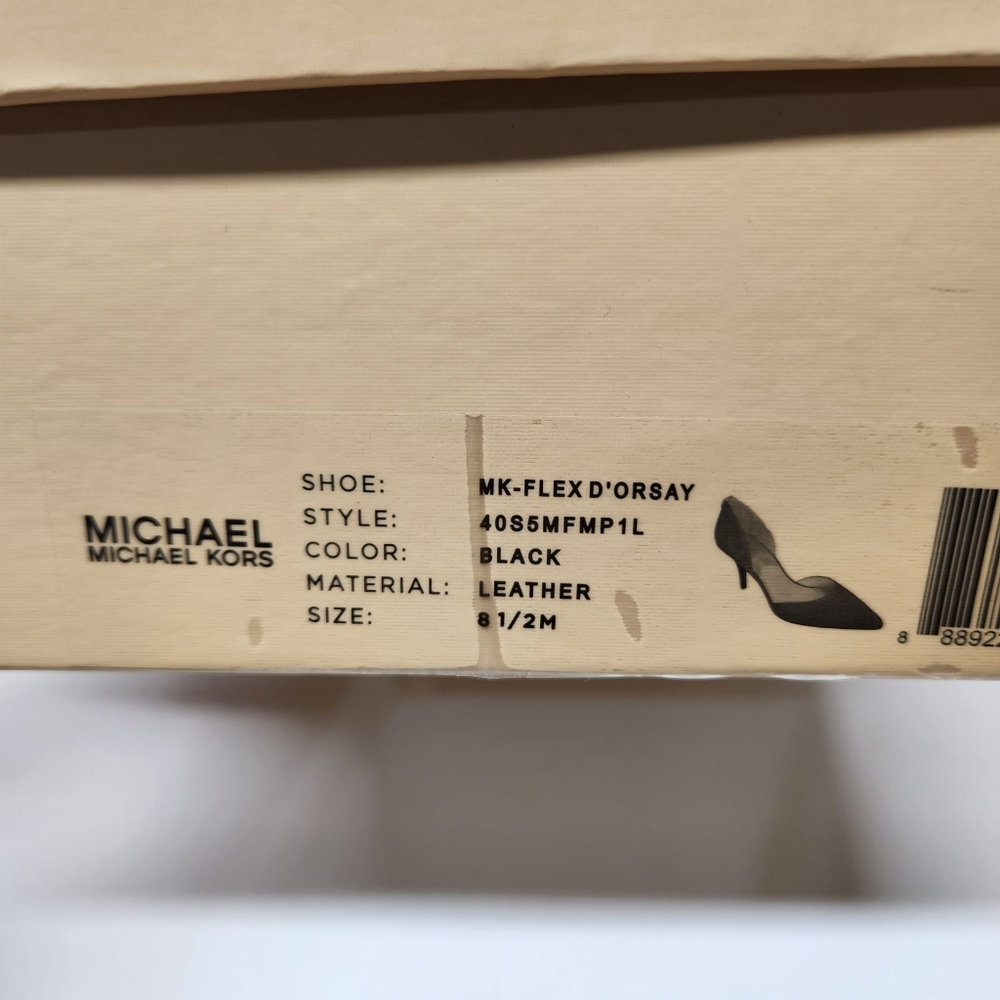 Michael kors Flexed D'orsay black leather pump - Picture 7 of 10